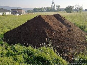 Predám kvalitnú ORNICU Zem zasypovu zem sotolinu sut - 1