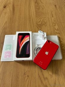 iPhone SE 2020 64 gb Red - komplet príslušenstvo, záruka