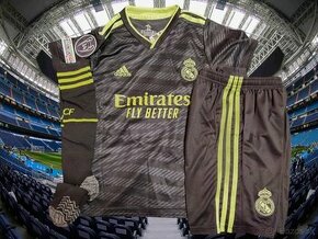 detský dres Benzema Real Madrid black 115-125