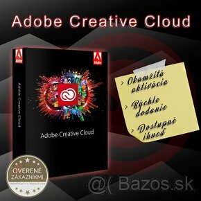 [✔️] Adobe Creative Cloud 2024 | 1 ROK - aktivačný kľúč |