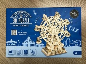 Drevene 3D puzzle Ruské koleso - 1