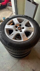 škoda elektróny 5x100 165/70 r14 letné gumy