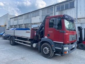 MAN TGM 18.280 4X2 +hydraulická ruka HIAB 3,2t