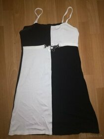 Čiernobiele šaty - 1