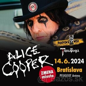 Kúpim lístok na Alice Cooper v BA 14.6.