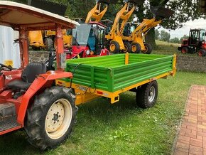 Poľnohospodársky príves, sklápací traktorový vlek TR3000 Top