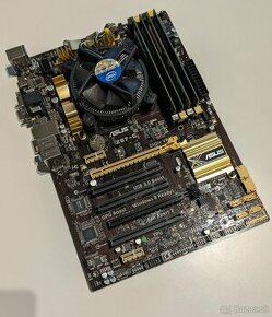 Asus Z87-C + i7 4770 + 16GB DDR3 - 1