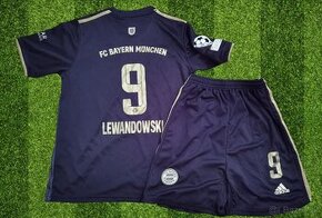 detský dres Lewandowski FC Bayern black