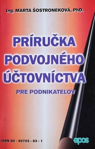 Príručka podvojného účtovníctva pre podnikateľov