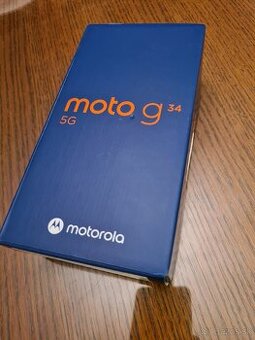 Motorola Moto G34 5G 4GB/128GB, Čierna