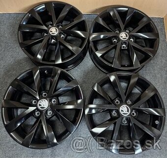 5x112 R16 Original Škoda ET 46 čierne leskle