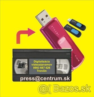 Videokazety na USB