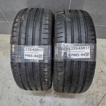 Letné pneumatiky 235/45 R17 DUNLOP DOT0319 - 1