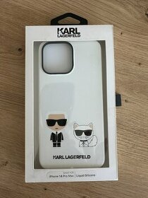 Silikónový obal Iphone 14 Pro Max Karl Lagerfeld originál - 1