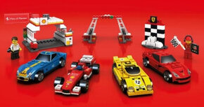 LEGO® SHELL Ferrari komplet seria (7 modelov)