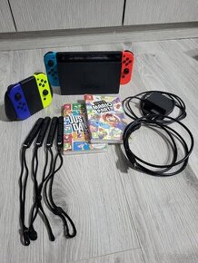 Nintendo Switch NEON BLUE & RED 64GB