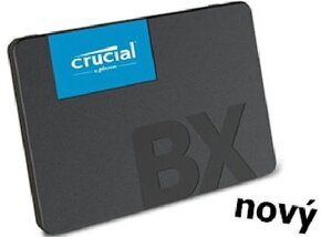 NOVÝ >>>>>>>>> Crucial BX500 500 GB / SSD disk 2.5", SATA II