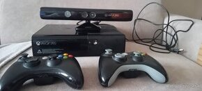 Predám Xbox 360 + Hry originálne + kinekt (plne funkčný)