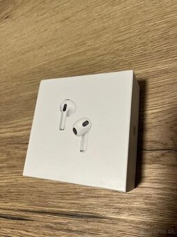 AirPods 3 gen, magsafe púzdro, nové nikdy nepoužité