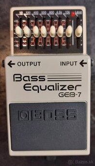 Predám bass git. pedál- Boss - Bass Equalizer GEB-7