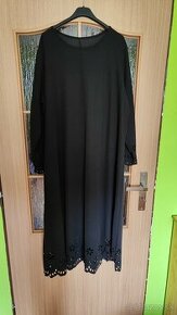 Šaty čierne nové madeira 2XL