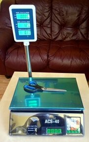 Digitálna obchodná váha do 40 kg -nová