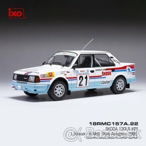 Modely Škoda Rallye 130 a Felicia Kit Car 1:18 IXO