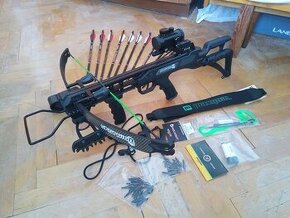 Reflexná kuša Skorpion XBH Tactical 175 lbs + príslušenstvo