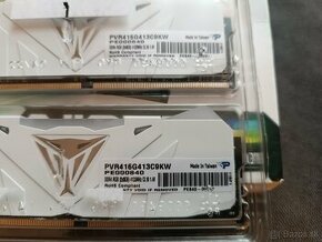 Patriot Viper 16gb (2x 8 kit) 4133mhz RGB white - 1