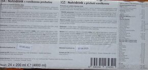 Nutridrinky Nutricia vanilková 200 ml