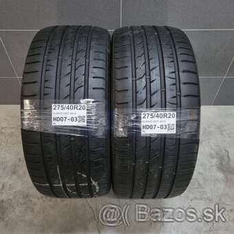 Letné pneumatiky 275/40 R20 KUMHO DOT4619