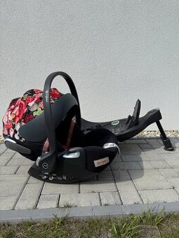 Vajíčko s izofixom Cybex Cloud Z i-Size Spring blossom dark