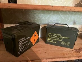 Vodotesné krabice na muníciu