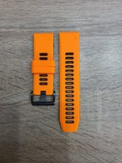 Garmin remienok fenix 5x, 6x oranžovo čierny - 1