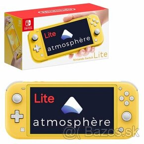 Nintendo Switch Lite Yellow/Grey AMS Atmosphère/Hekate