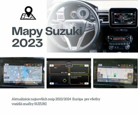 Aktualizacia navigacie Suzuki Mapy 2023 SD karta