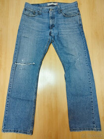 Pánske rifle Levi's / Levis slim straight 514 W33 L30 - 1