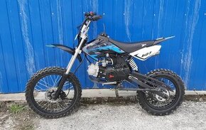 Pitbike 125cc 17/14 modrá