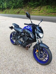 YAMAHA MT 07 ABS, 2020, 8 000 km, 1. majiteľ