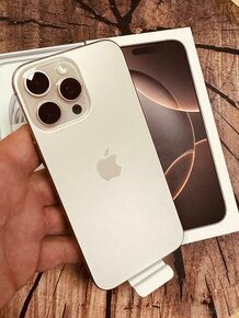 iPhone 16 pro Max 512 desert Titan nepoužitý záruka Telecom