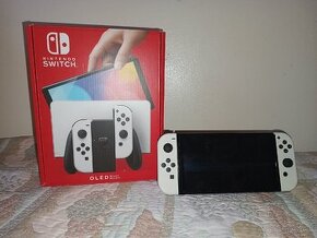 Predám Nintendo Switch OLED White + hry
