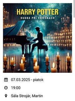 Harry Potter Hudba pri sviečkach