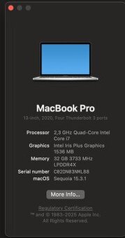 Predam MacBook Pro 32GB Ram 1TB SSD 13"