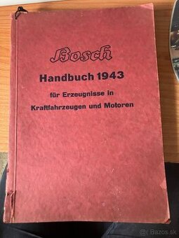 Technická kniha 1943 Bosch