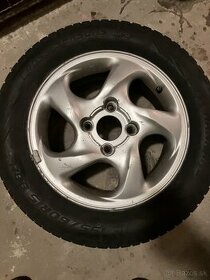 Predám celoročné pneumatiky s diskami 195/60 R15 - 1