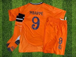 dres REAL MADRID CF Mbappé 24/25 vonkajšia oranžová edícia