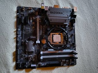 Intel Core i5 9400F +MSI B360M Mortar Bazooka