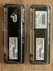 2x Patriot 8GB DDR3 1600MHZ CL11 s chladicom (16GB RAM)