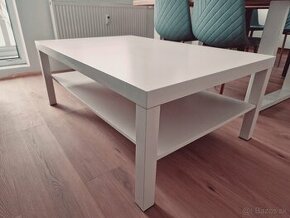 Konferenčný stolík, biela, 118x78 cm REZERVOVANE - 1