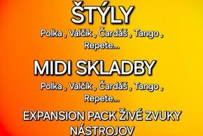 Štýly Slovenské - Midi - Expansion pack